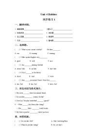 新版-牛津译林版五年级上册Unit 4 Hobbies精品课后练习题