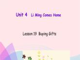 【精品】冀教版 六年级英语下册Unit4LiMingComesHomeLesson19BuyingGifts课件2