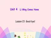 【精品】冀教版 六年级英语下册Unit4LiMingComesHomeLesson23Good_bye课件2