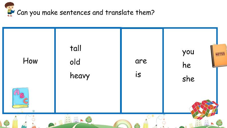 Unit 1 How tall are you Part B 第三课时 课件+素材03