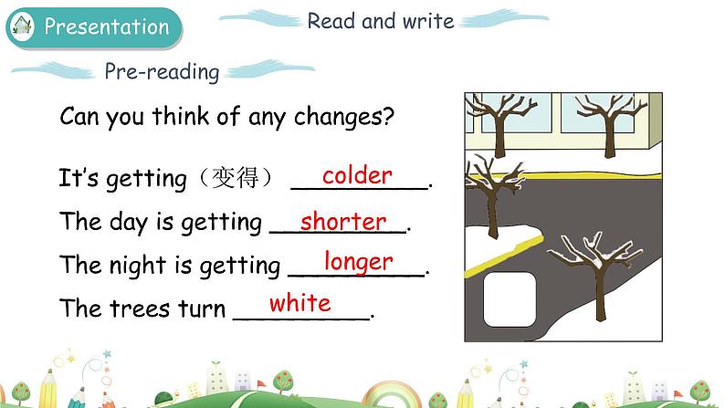 Unit 1 How tall are you Part B 第三课时 课件+素材05