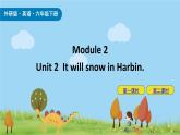 Module 2 Unit2 It will snow in Harbin 课件+素材