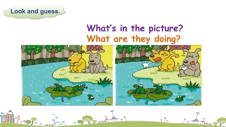 Module 5 Unit1 He is playing the suona, but the phone rings 课件+素材03