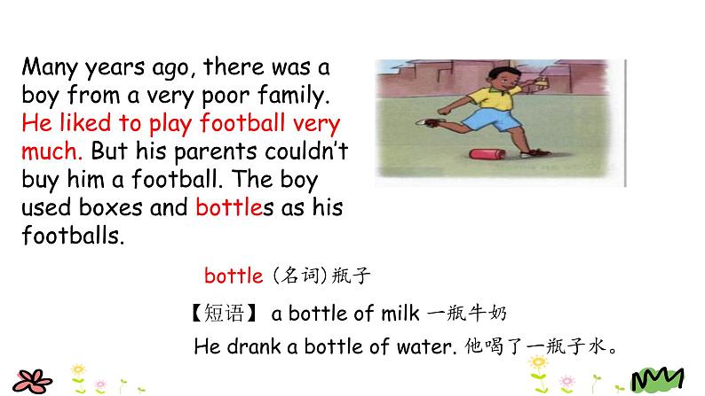 Unit 1 Lesson 6 A Famous Football Player 课件第6页