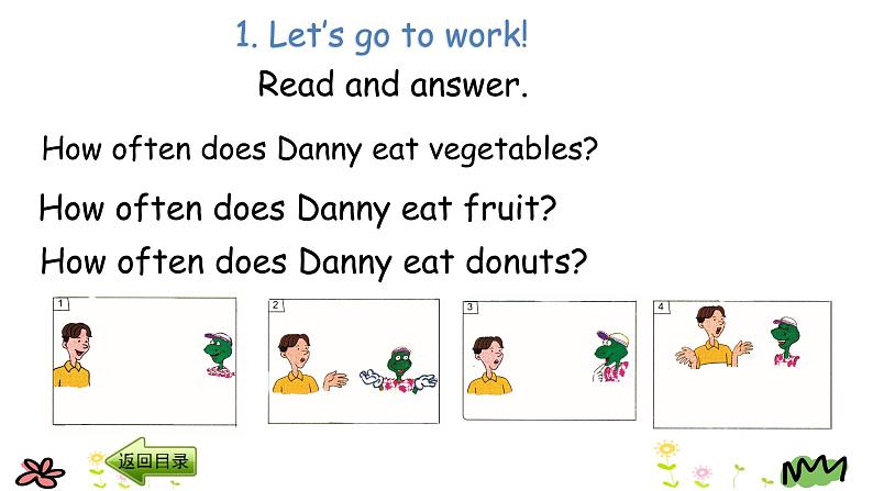 Unit 2 Lesson 9 Eat Vegetables and Fruit 课件第5页