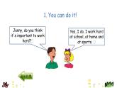 Unit 2 Lesson 11 Work Hard 课件+素材