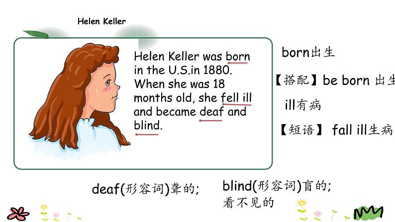 Unit 2 Lesson 12 Helen Keller 课件第6页
