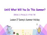 Unit 3 Lesson 17 Danny’s Summer Holiday 课件+素材