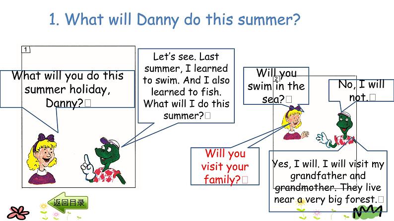 Unit 3 Lesson 17 Danny’s Summer Holiday 课件+素材05