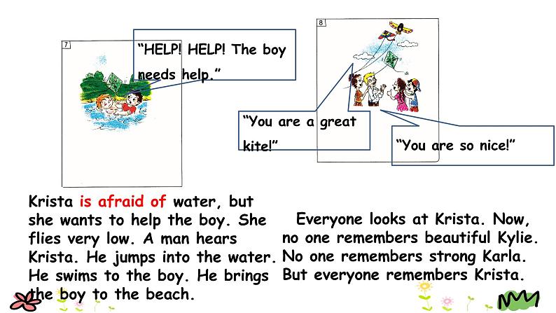 Unit 3 Lesson 18 Three Kites in the Sky 课件+素材07