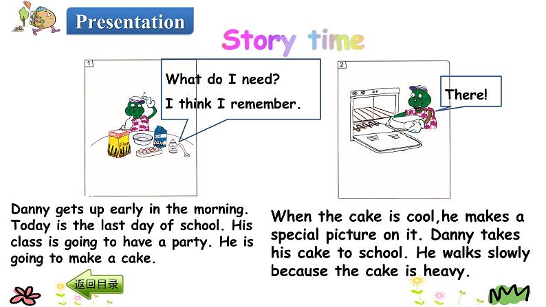 Unit 4 Lesson 24 Danny’s Surprise Cake 课件+素材04