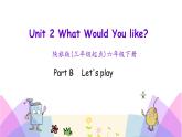 Unit 2 What would you like 第一课时 课件+素材