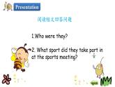 Unit 4 At the sports meeting 第四课时 课件+素材