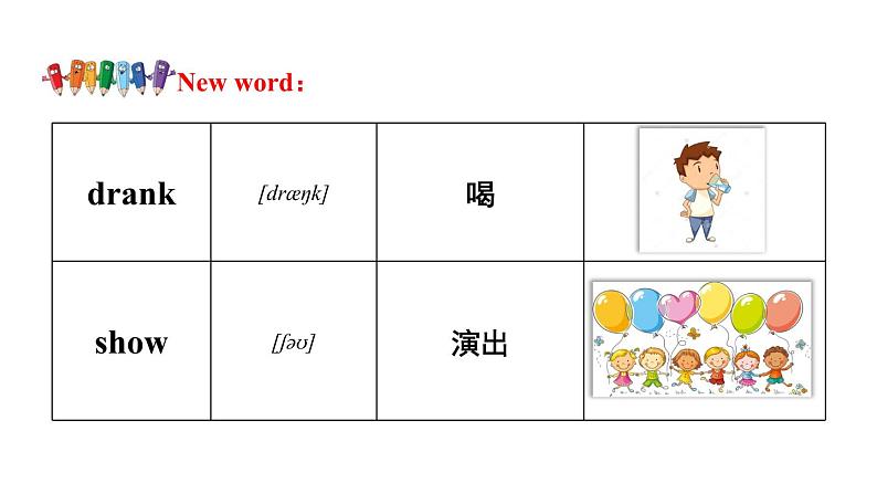 六年级英语下册pep教学课件ppt +素材 Unit 2Last weekend 第一课时04