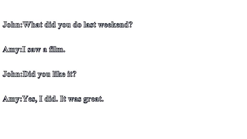 六年级英语下册pep教学课件ppt +素材 Unit 2Last weekend 第四课时04