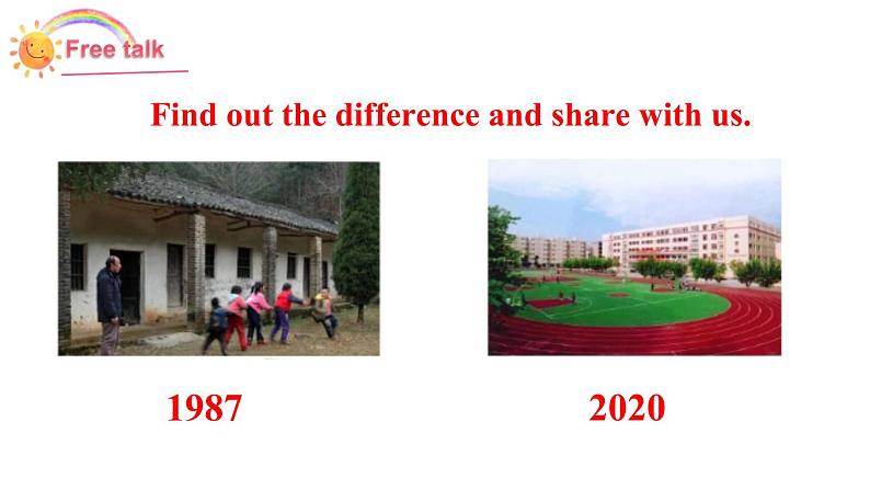 六年级英语下册pep教学课件ppt +素材Unit 4 Then and now第一课时 Part A02