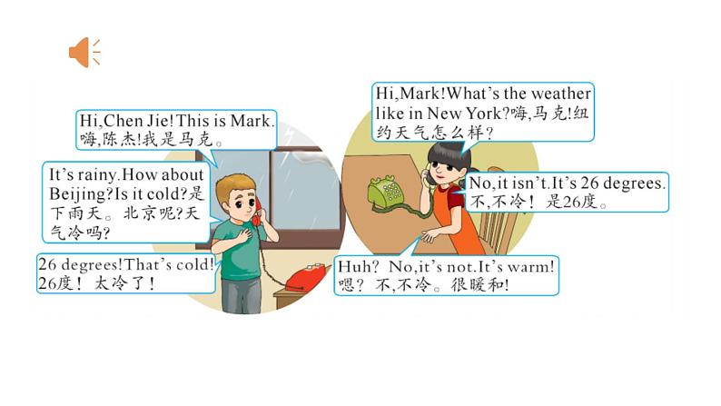 四年级英语下册pep教学课件ppt +素材Unit 3   Weather第四课时07