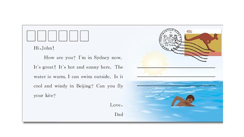 四年级英语下册pep教学课件ppt +素材Unit 3   Weather第六课时06