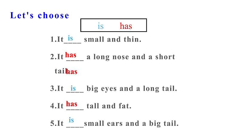 3年级英语下册pep教学课件ppt +素材Unit 3 At the zoo第六课时08