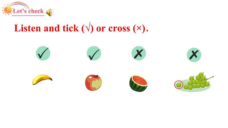 3年级英语下册pep教学课件ppt +素材Unit5 Do you like pears第六课时06