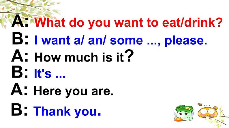 英语外研版六年级下册U 2Module 1 Unit 2 What do you want to eat？ ppt08