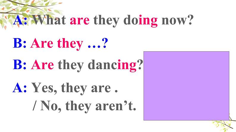 英语外研版六年级下册Module 3 Unit 2 The cows are drinking water 课件06