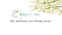 小学英语外研版 (三年级起点)六年级下册Unit 1 The balloons are flying away!授课课件ppt