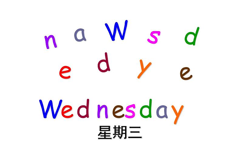 四年级下册英语课件-Unit 4 There are seven days in a week.  Lesson24 人教精通版.04