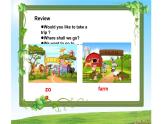 四年級(jí)下冊(cè)英語(yǔ)課件-Unit 6 Would  you  like  to take a  trip ？Lesson 32  人教精通版
