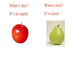 四年級(jí)上冊(cè)英語(yǔ)課件-Unit3 It's a pineapple.  Lesson 14 人教精通版