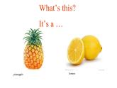 四年級(jí)上冊(cè)英語(yǔ)課件-Unit3 It's a pineapple.  Lesson 14 人教精通版