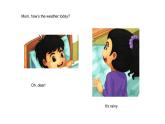四年级上册英语课件-Unit4 How is the weather today？Lesson 23 人教精通版