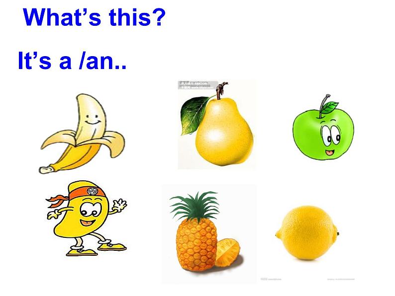 四年级上册英语课件-Unit3 It's a pineapple.  Lesson 15 人教精通版02