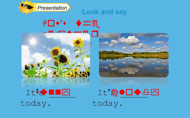 四年级上册英语课件-Unit4 How is the weather today？Lesson 22 人教精通版06