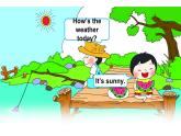 四年級(jí)上冊(cè)英語(yǔ)課件-Unit4 How is the weather today？人教精通版
