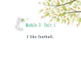 英语外研版3年级下册Module 3 Unit 1 I like football课件1