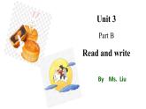 人教版pep小学英语六年级上册unit3 Part B read and write优质课课件