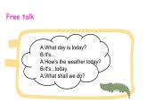 四年级下册英语课件-Unit5 What will you do this weekend？ Lesson 25  人教精通版.