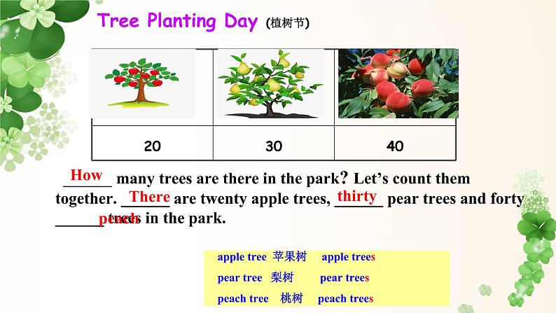 外研版三年级下册 Module 7 Unit 2 How many apples are there in the box 教案+课件(共18张PPT)08