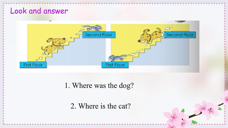 外研版三年级下册 Module 10 Unit 1 Were you on the second floor 教案+课件(共22张PPT)05