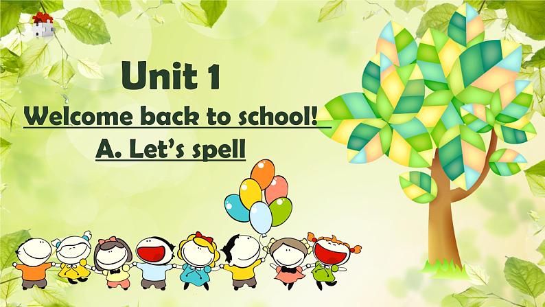 人教PEP英语三年级下 Unit1Welcome back to schoolLet's spell精品课件+音视频素材01