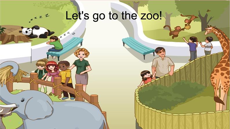 人教PEP英语三年级下 Unit 3 At the zoo A. Let‘s talk  精品课件+教学设计+习题+导学案04