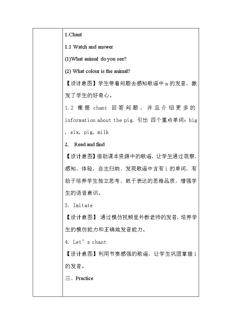 人教PEP英语三年级下 Unit 3 At the zoo A. Let's spell  精品课件+教学设计+习题+导学案02