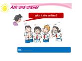四年級上冊英語課件-Unit2 What’s your number？  人教精通版