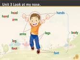 三年级上册英语课件-Unit3  Look at my nose. Lesson 18 人教精通版