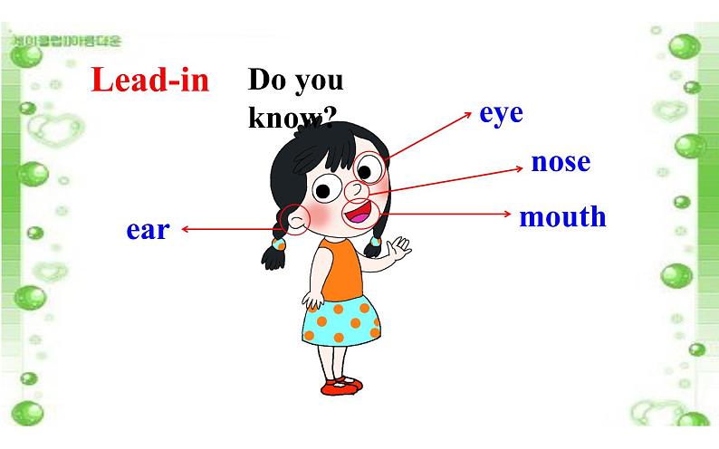 三年级上册英语课件-Unit3  Look at my nose. Lesson 17 人教精通版03