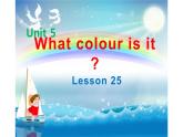 三年级上册英语课件-Unit5 What colour is it？  Lesson 25 人教精通版