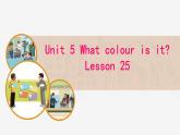 三年级上册英语课件-Unit5 What colour is it？Lesson 25   人教精通版