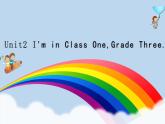 三年级下册英语课件-Unit 2   I'm in Class One, Grade Three  Lesson 7&8人教精通版