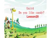 三年级下册英语课件-Unit 4 Do you like candy？Lesson 20  人教精通版